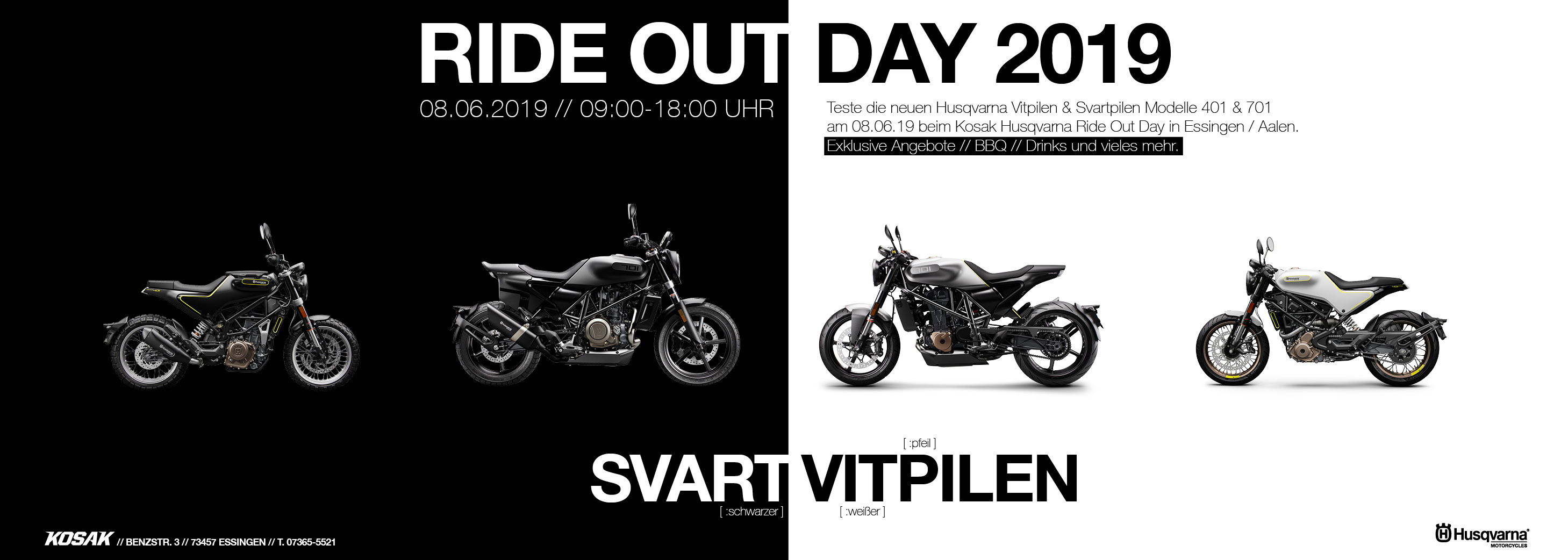 rideout Vitpilen 701